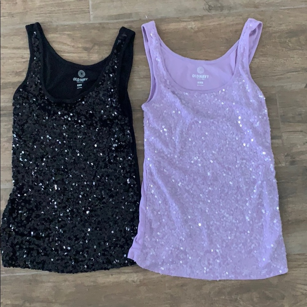 🌊3FOR14🌊 OLD NAVY SEQUIN TANKS